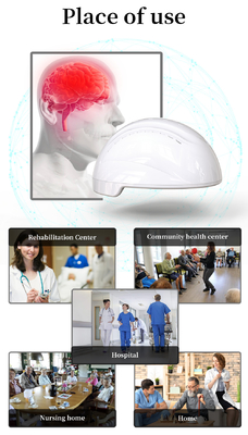 Van het Gebruiksnir photobiomodulation brain helmet disease van de huiskliniek de Behandeling 810nm
