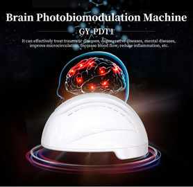 Helm van de de Apparaten de Lichte Therapie van Photobiomodulation van machts15w Hersenen voor Slagpatiënten