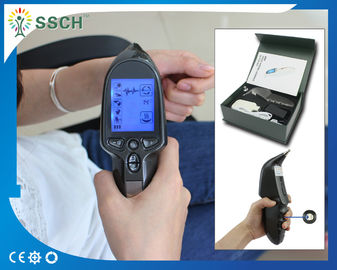 Zwarte Subgezondheidsanalysator met Elektrode het Verwarmen Stootkussenssondes voor Acupunctuurstimulatie